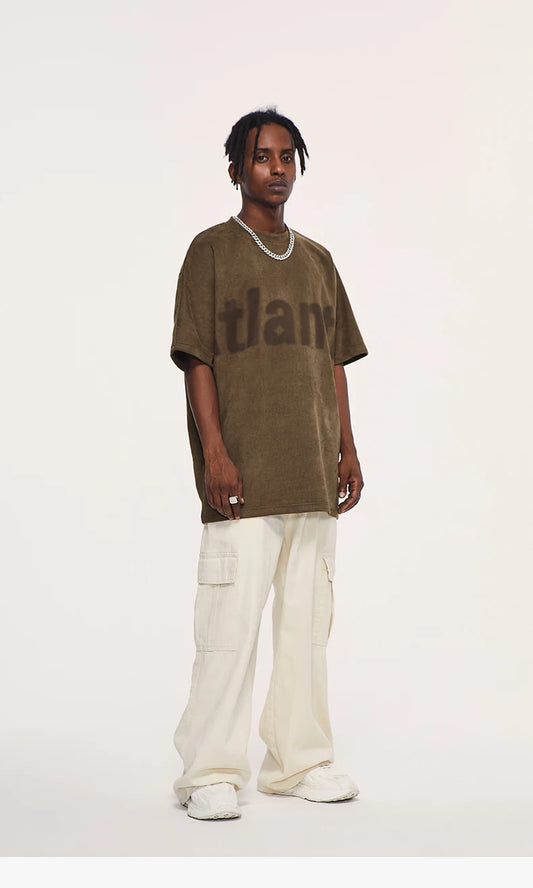 High Street Inflation Oversized Faux T-Shirt