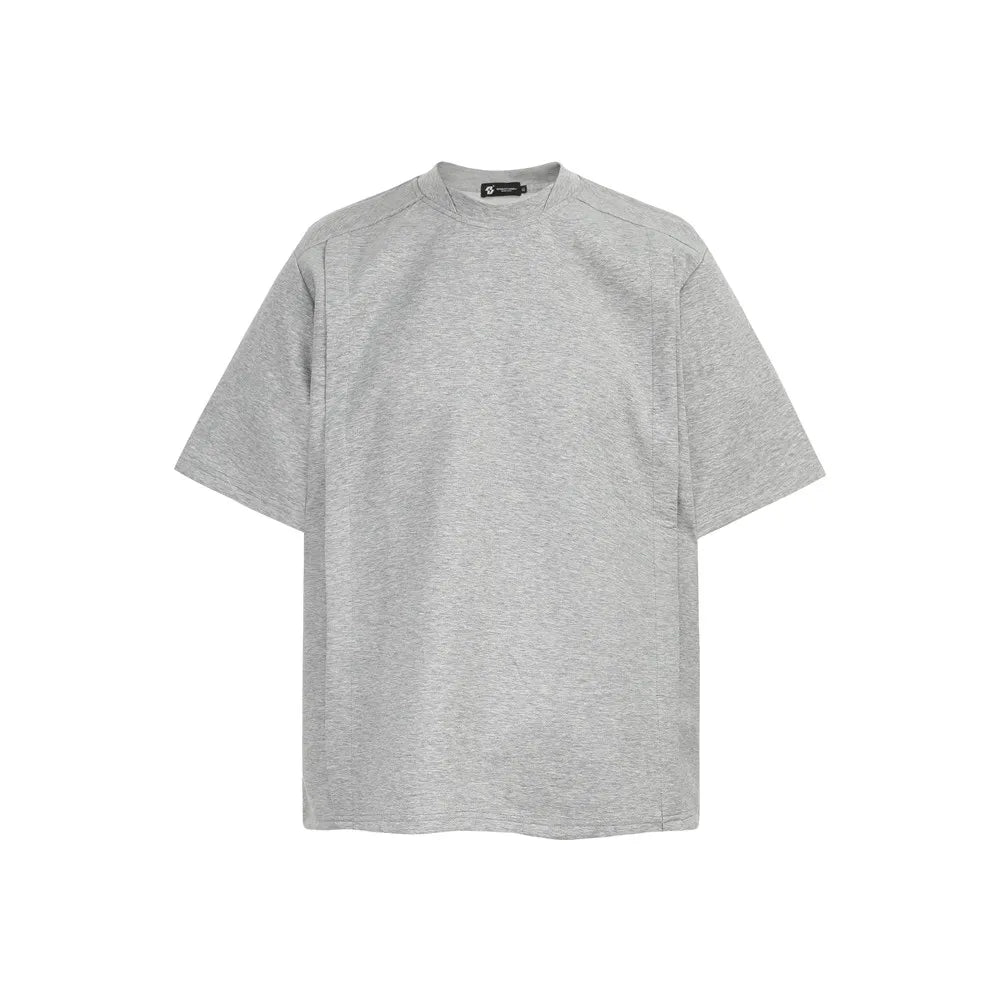 Modern Loose Fit Spliced Short T-Shirt