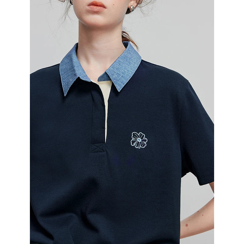 Chic Short Sleeve Spring T-Shirt