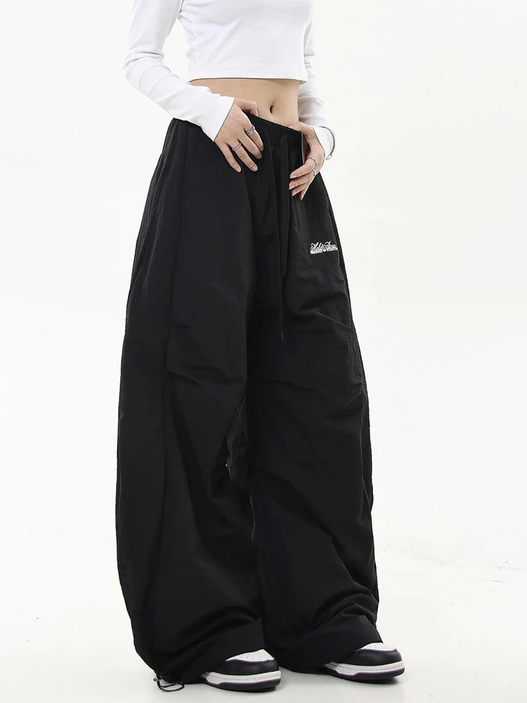 High Waist Hip Hop Cargo Pants