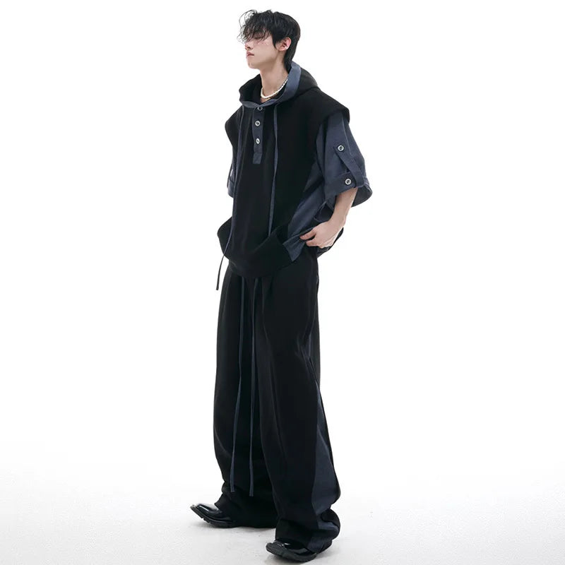 High Quality Loose-Fit Hooded Shirt