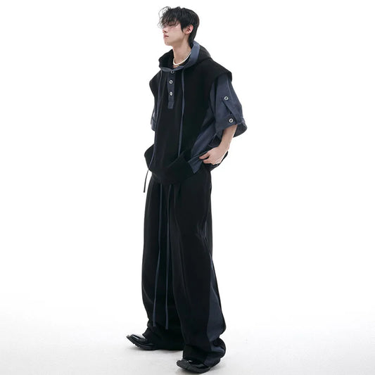 High Quality Loose-Fit Hooded Shirt