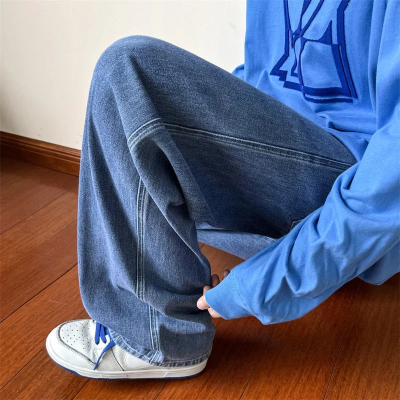 Baggy Korean Street Man Jeans