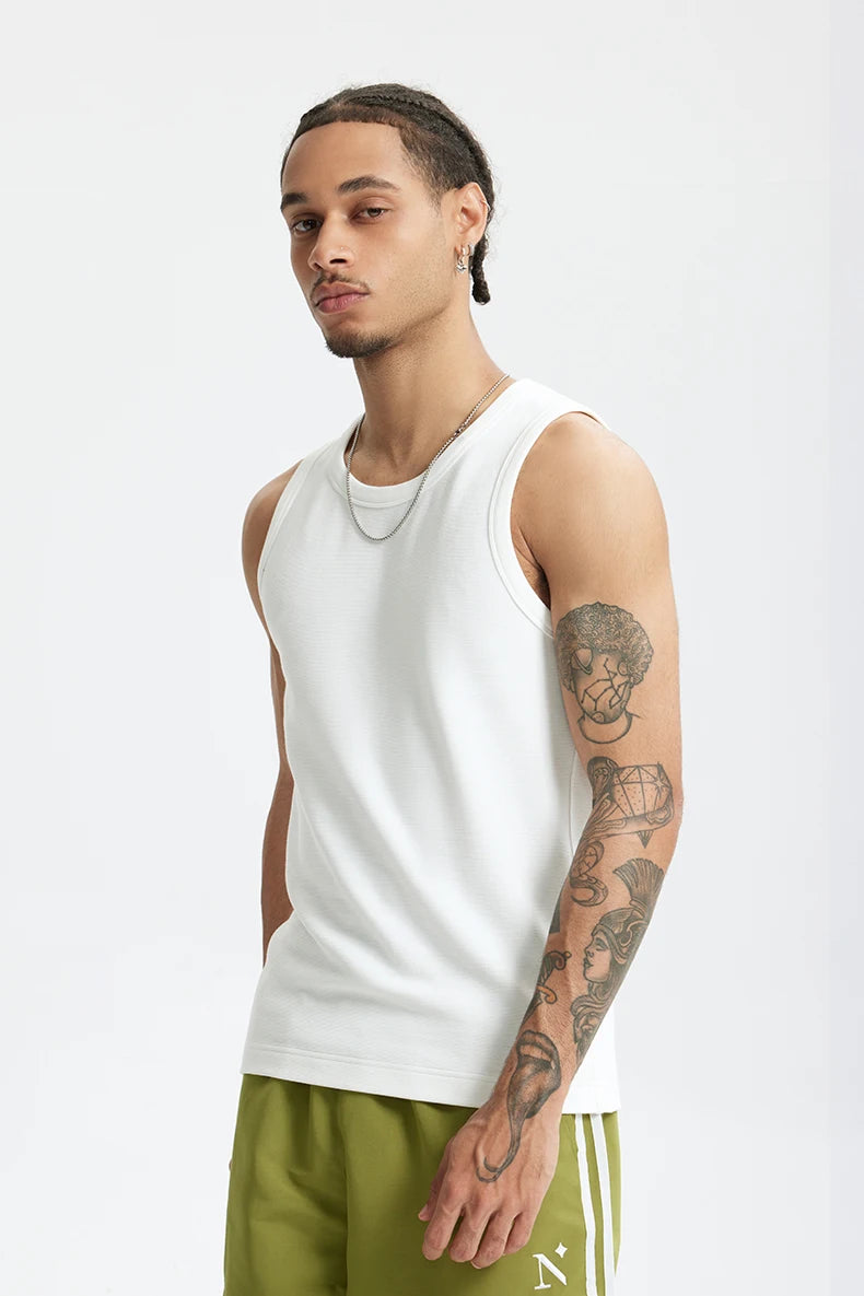 Navy Slim Fit Heavyweight Stretch T-Shirt
