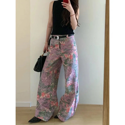 High Wide Leg Vintage Jeans