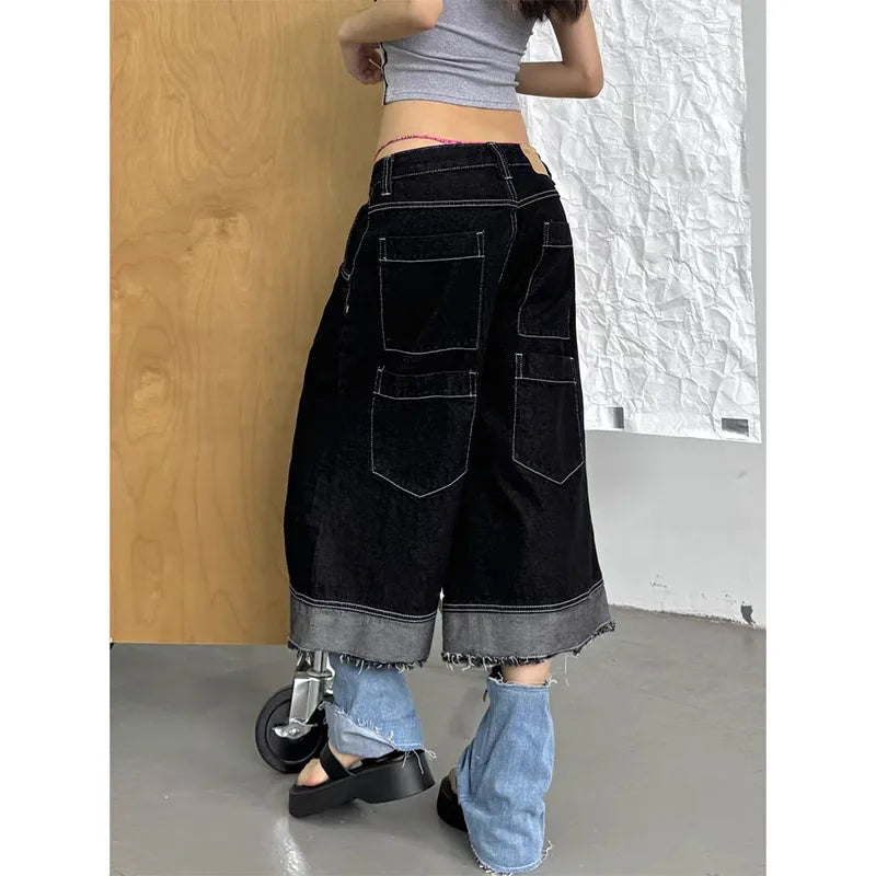 Vintage Low Rise Denim Shorts