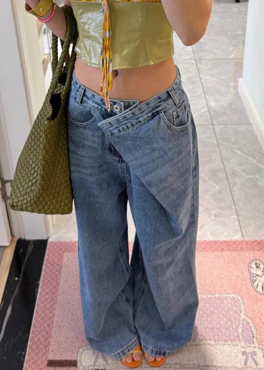 Light Wash High Waist Jeans