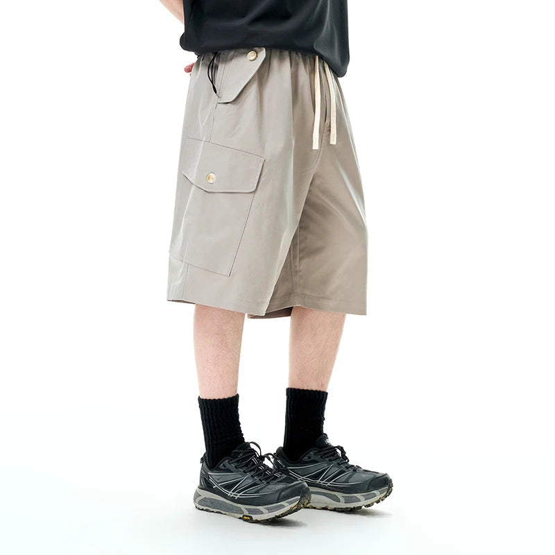 Durable Multi-Pocket Cargo Shorts