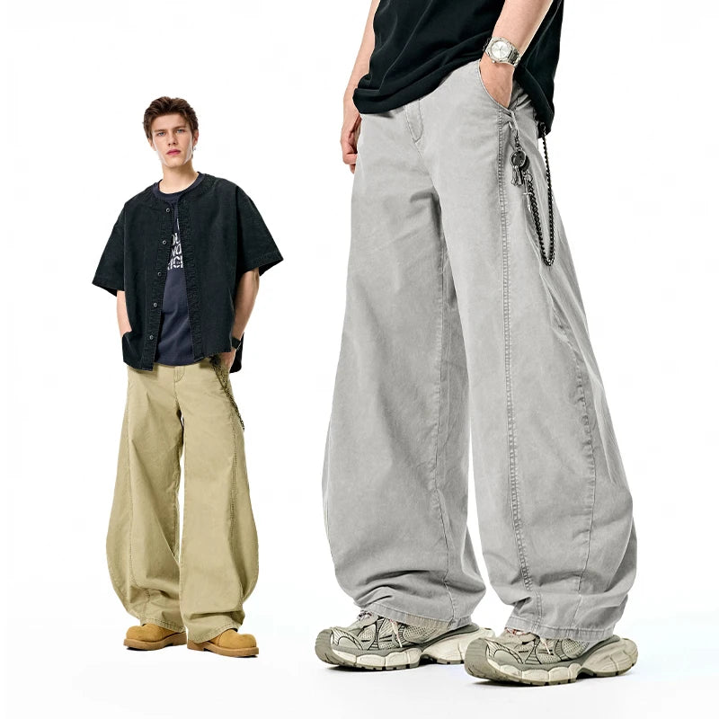 Vintage Washed Cargo Pants