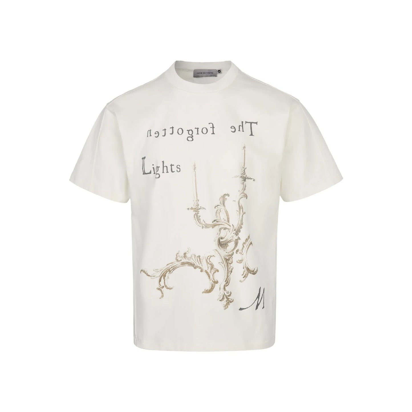 Extreme Vintage Letter Print Casual T-Shirt