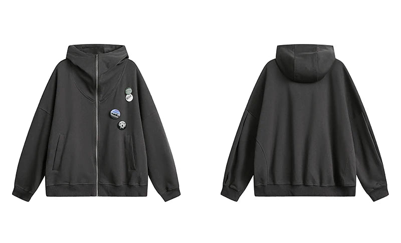 Stylish Zip Up Hoodies Sweatshirts