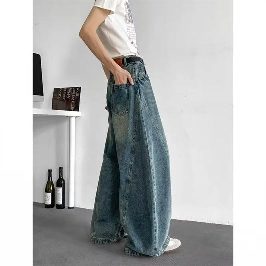 Baggy Wide Leg Hip Hop Jeans