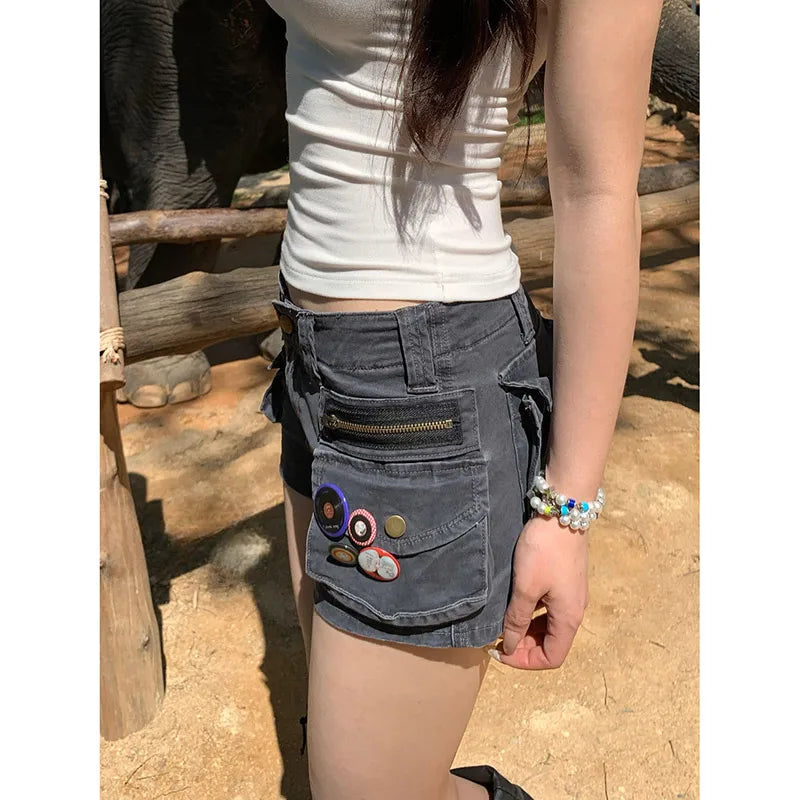 Hot American Low Waist Denim Shorts