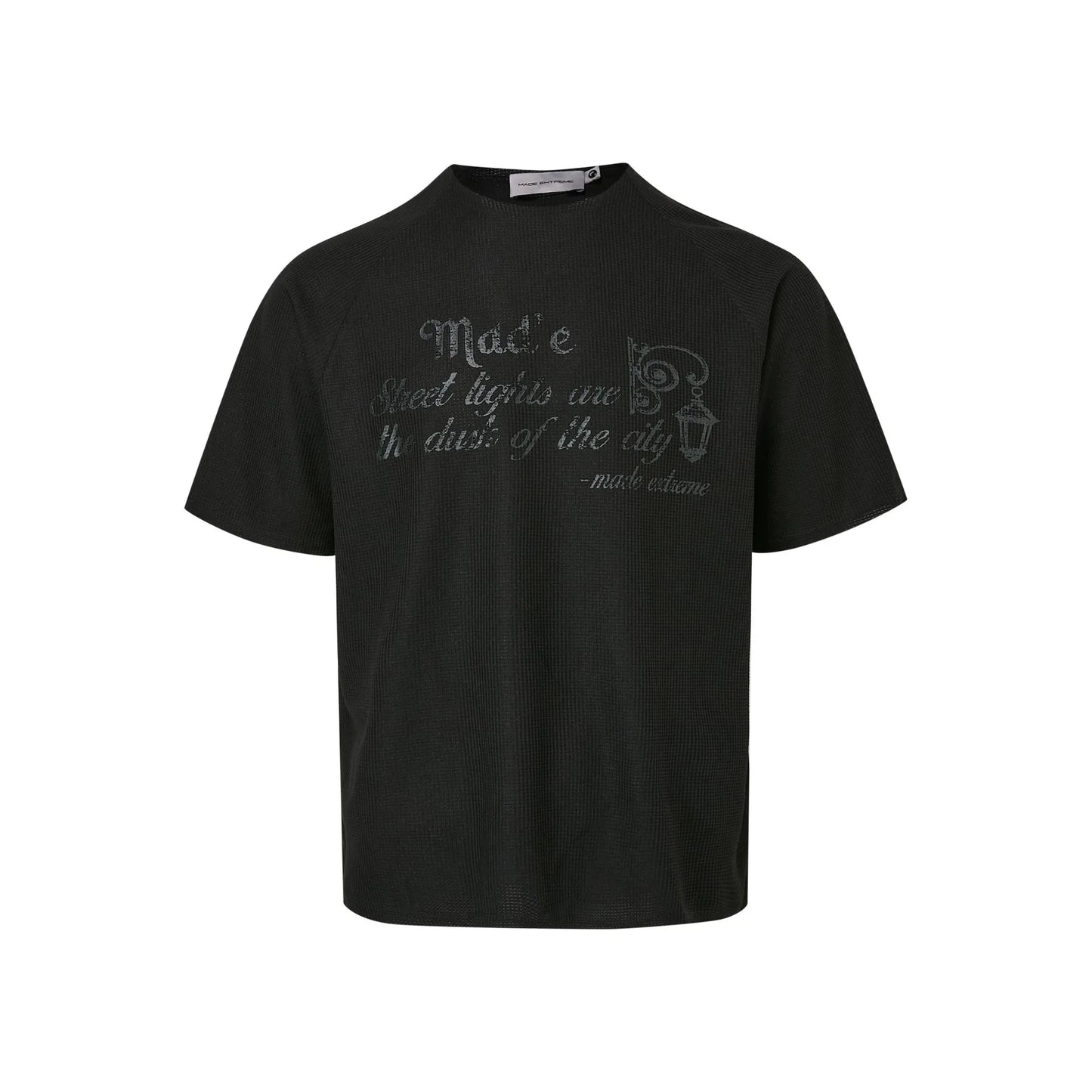 Extreme Vintage Letter Print Crew T-Shirt