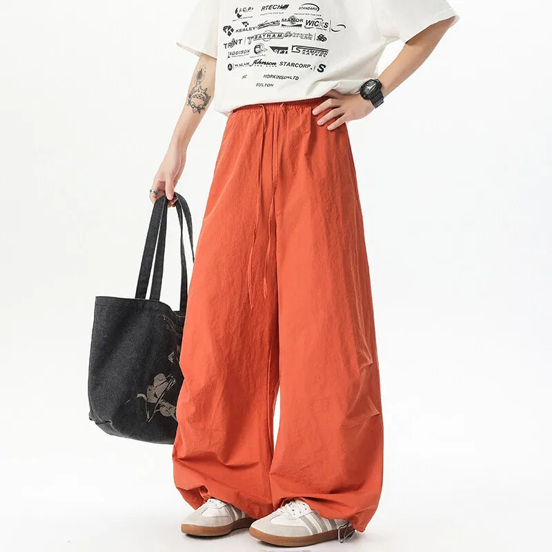 Lightweight Wide Leg Athletic Lounge Pants