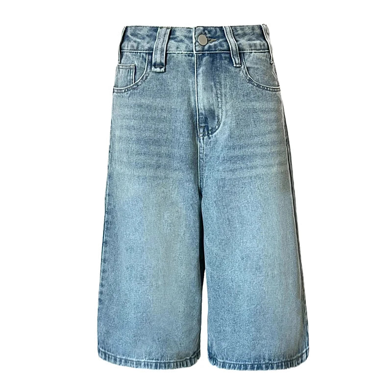 Vintage High Rise Blue Wash Jeans