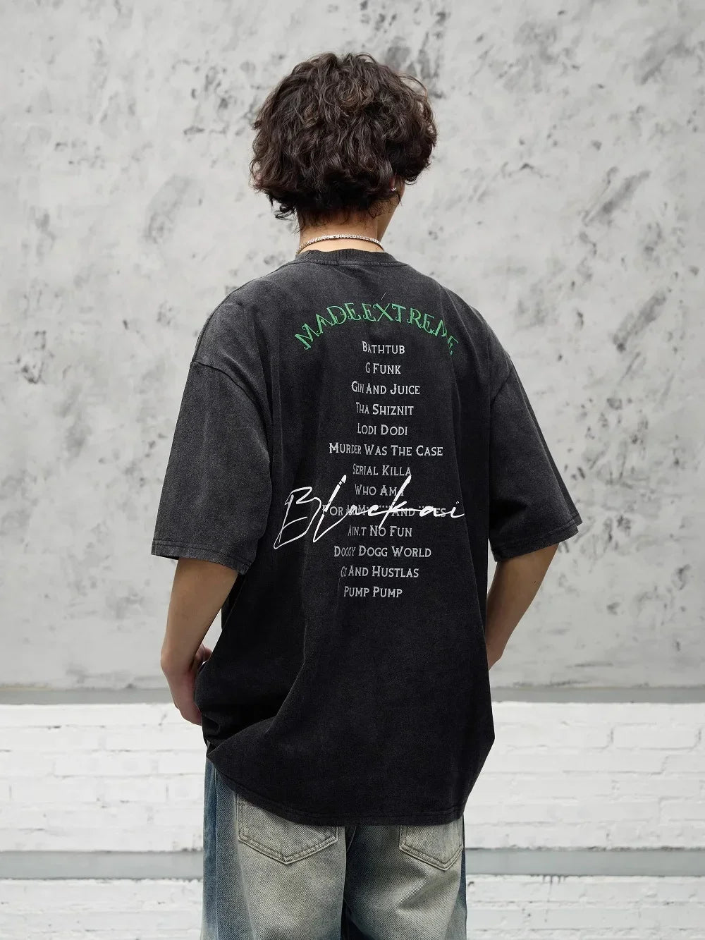 Extreme Graphic Rap Character Short T-Shirt