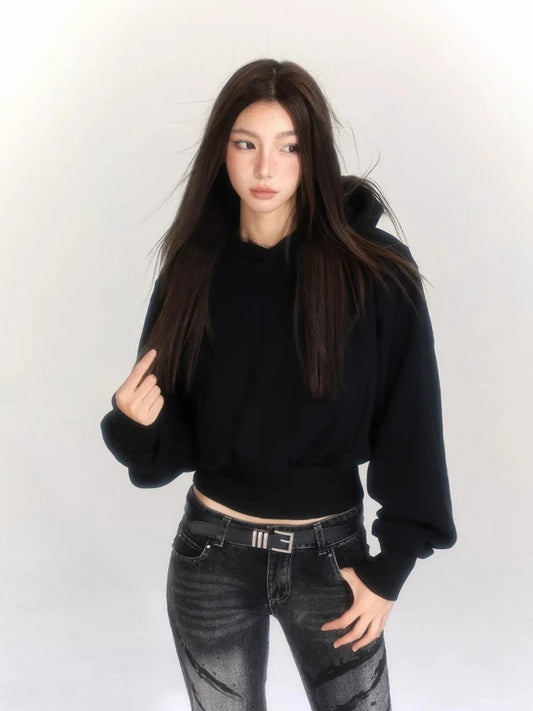 Vintage Casual Long Sleeve Hoodies
