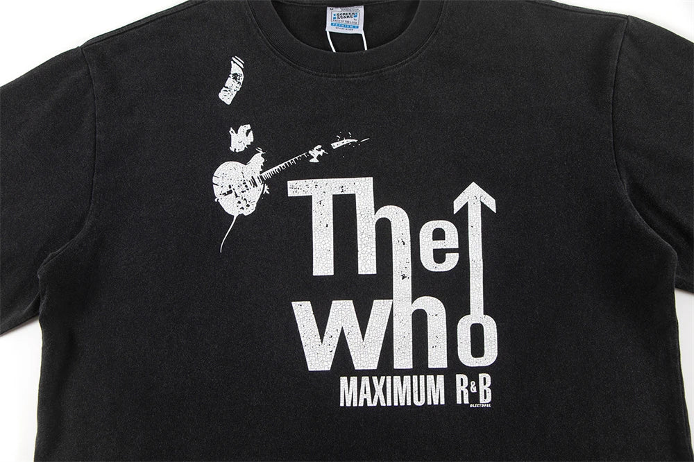 Retro Classic Graphic Print T-Shirt