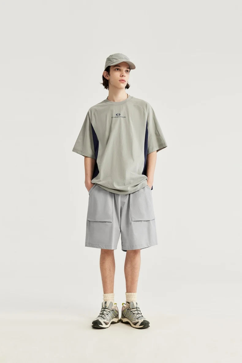 Breathable Lightweight Elastic Cargo Shorts