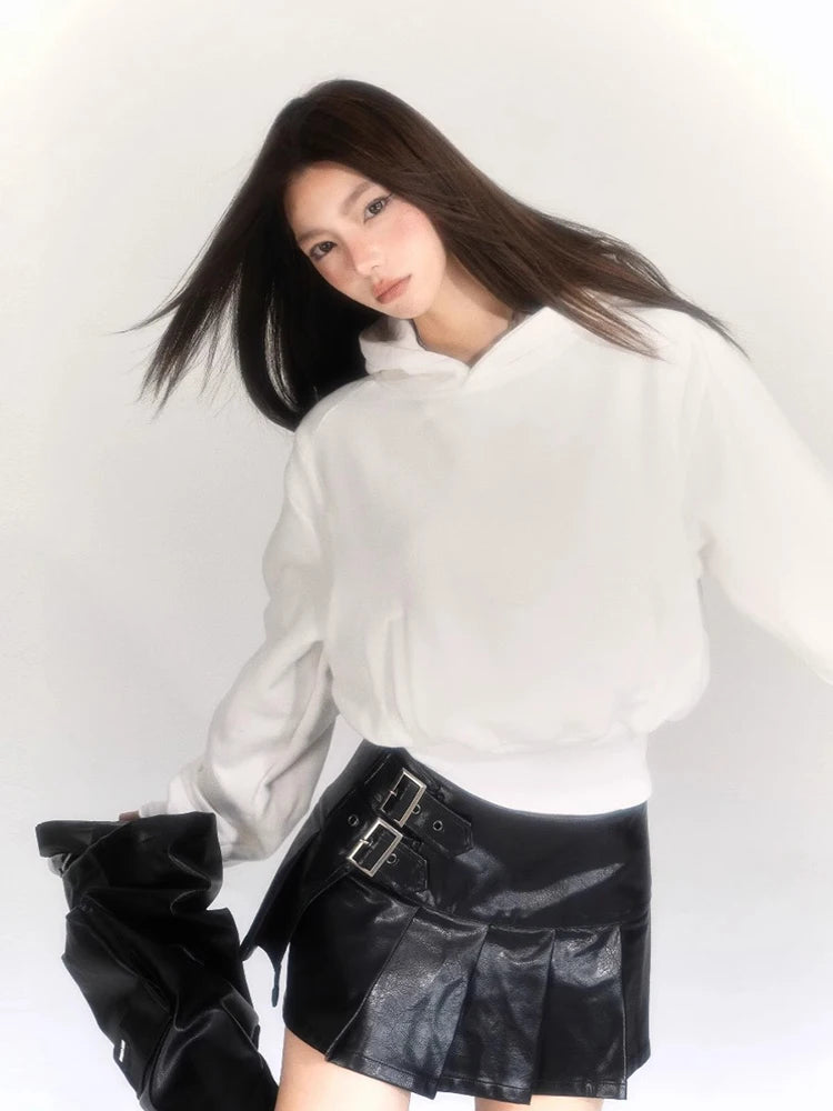 Vintage Casual Long Sleeve Hoodies