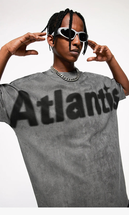 High Street Inflation Oversized Faux T-Shirt