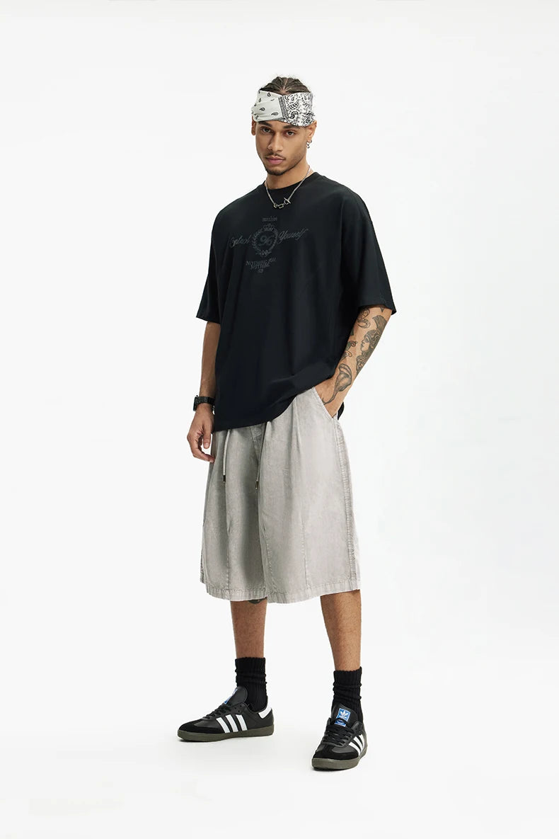 American Style Washed Cargo Shorts