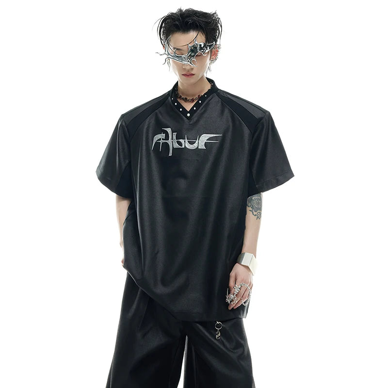 High Quality Original V-Neck Short T-Shirt