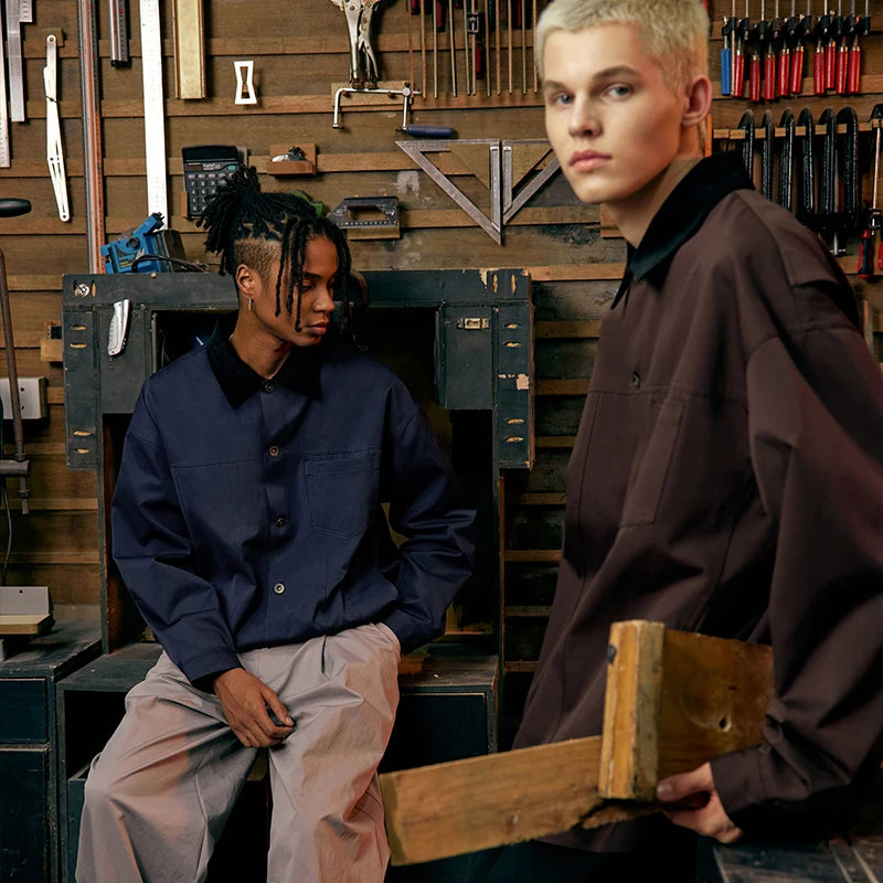 Durable Detroit Cargo Jacket with Corduroy