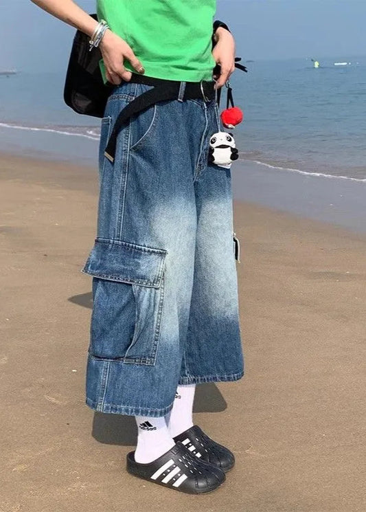 Vintage Loose Fit Wide Leg Jeans