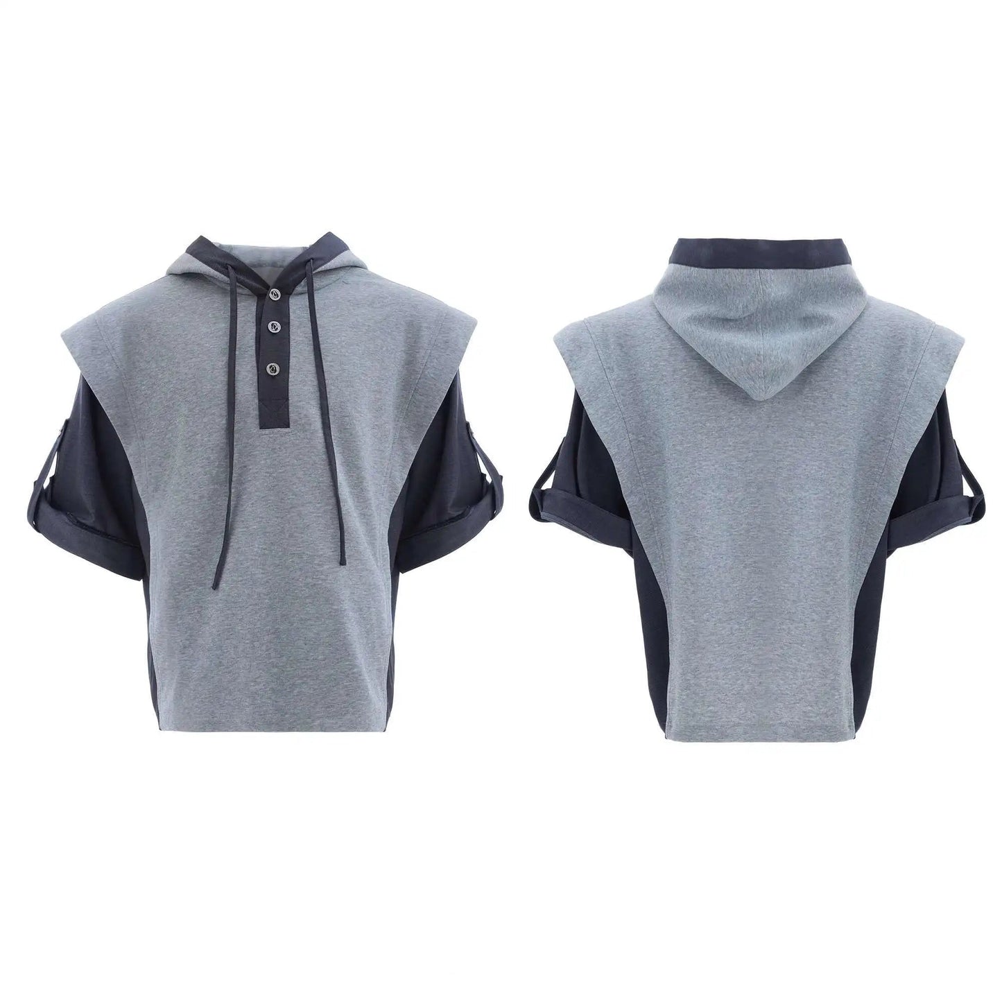 High Quality Loose-Fit Hooded Shirt