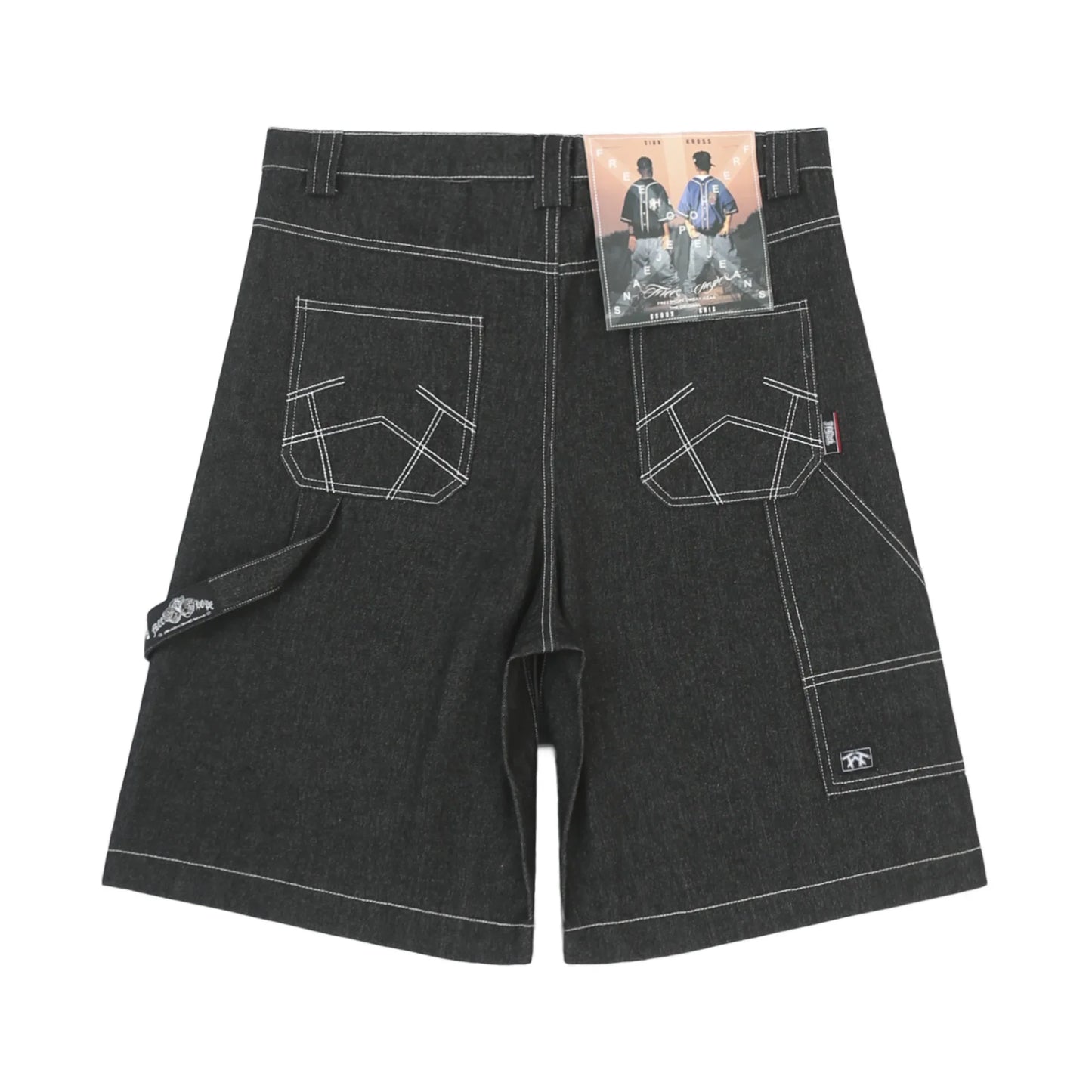 Baggy Wide Leg Denim Summer Shorts
