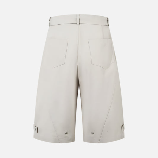 Retro Loose Wide Leg Cargo Shorts