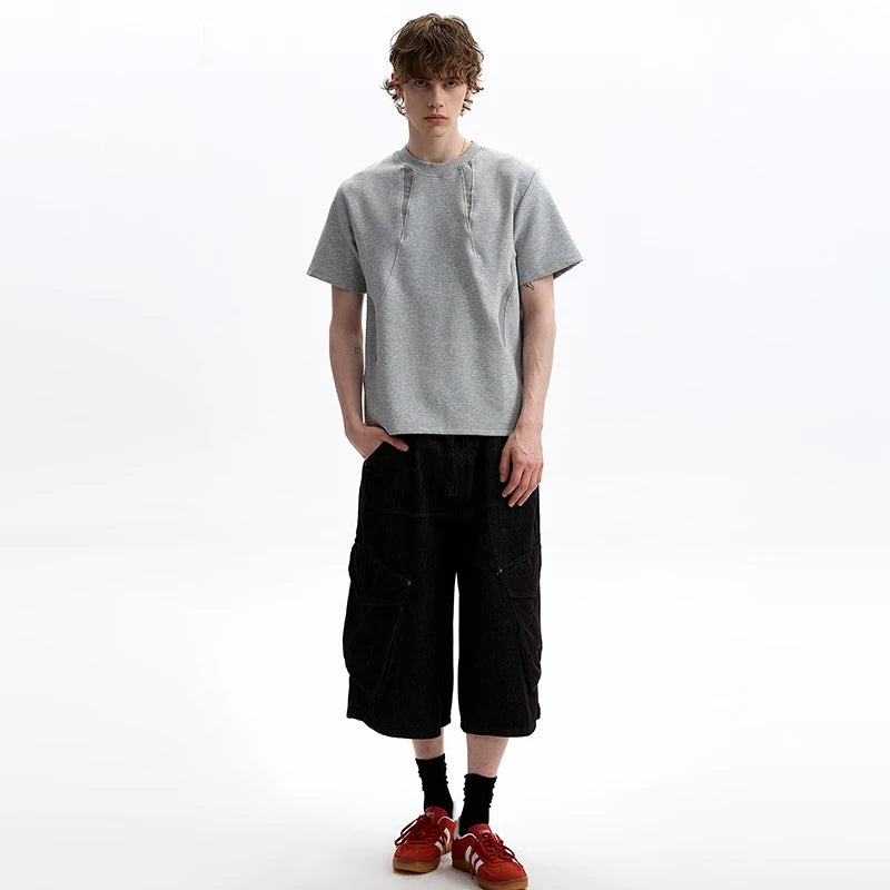 Original Patchwork Short Sleeve T-Shirt