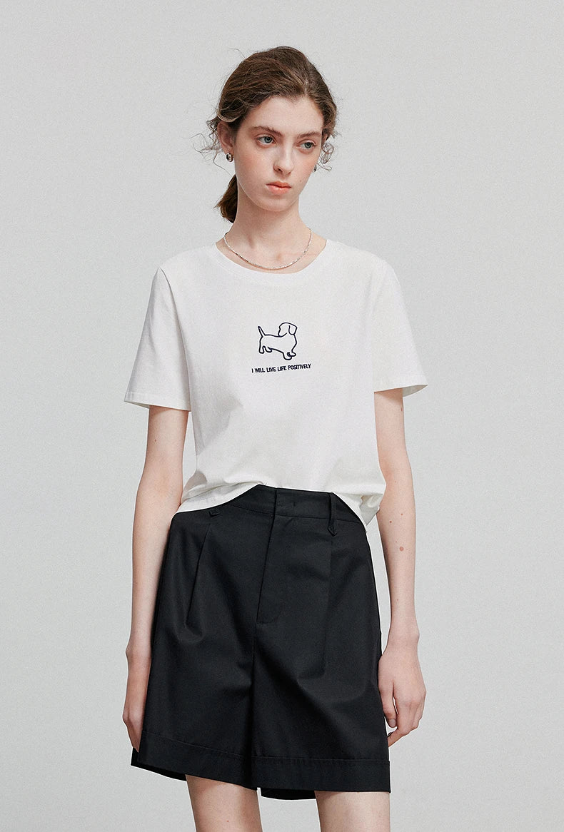 Elegant Floral Print for Spring T-Shirt