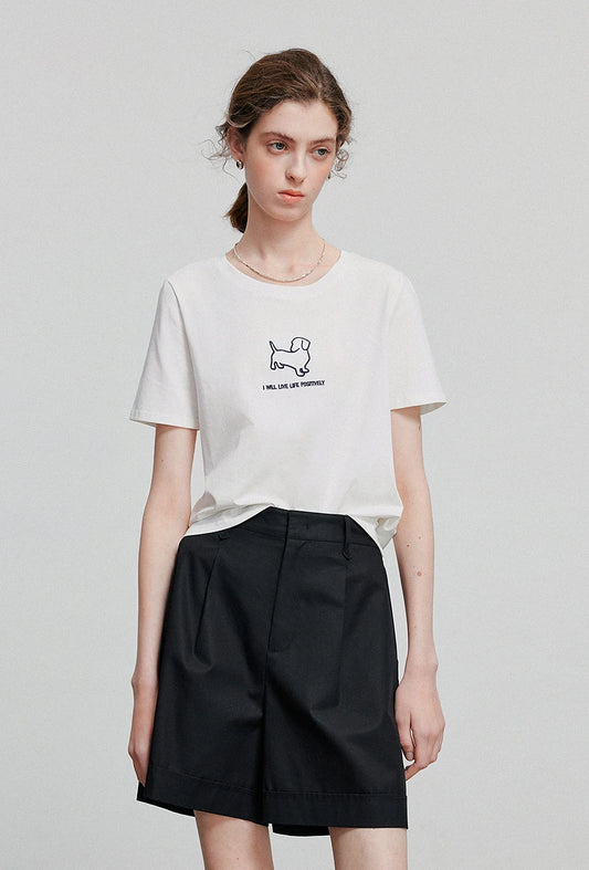 Elegant Floral Print for Spring T-Shirt