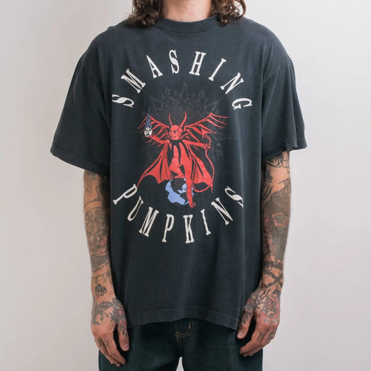 Black Cotton Smashing Pumpkins Mission T-Shirt
