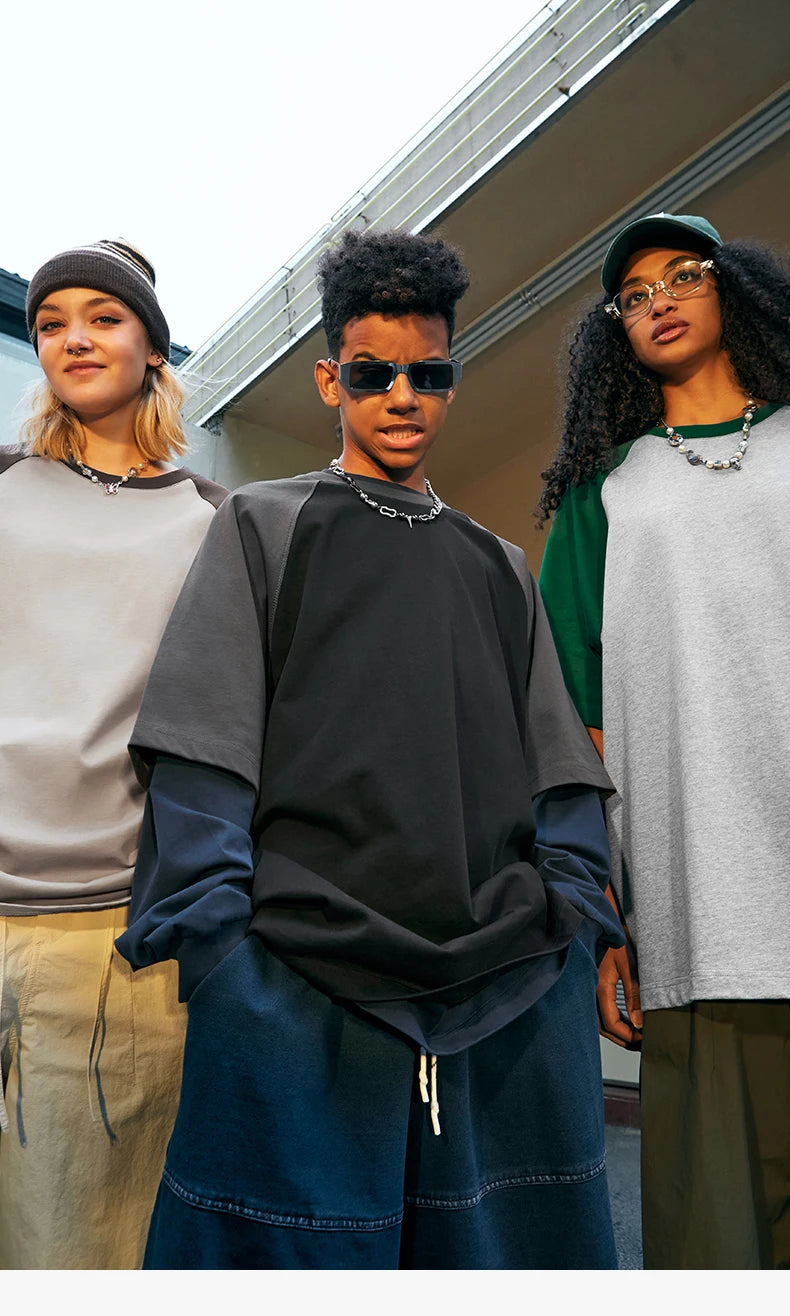 Inflation Raglan Sleeve Oversized T-Shirt
