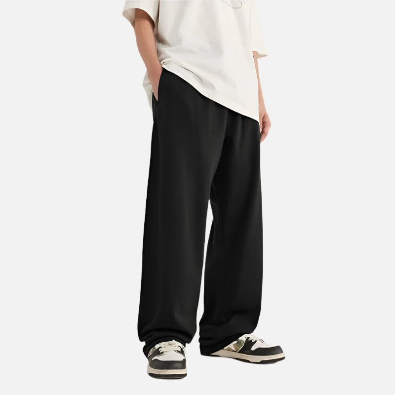 Trendy Loose Fit Heavyweight Straight Leg