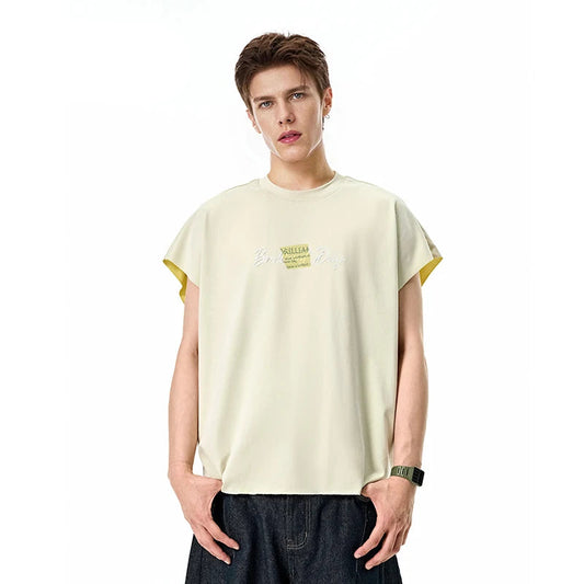 Cooling Dual Tone Tank Sleeveless T-Shirt