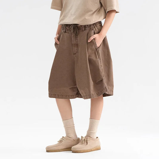 Loose Casual Vintage Cargo Shorts