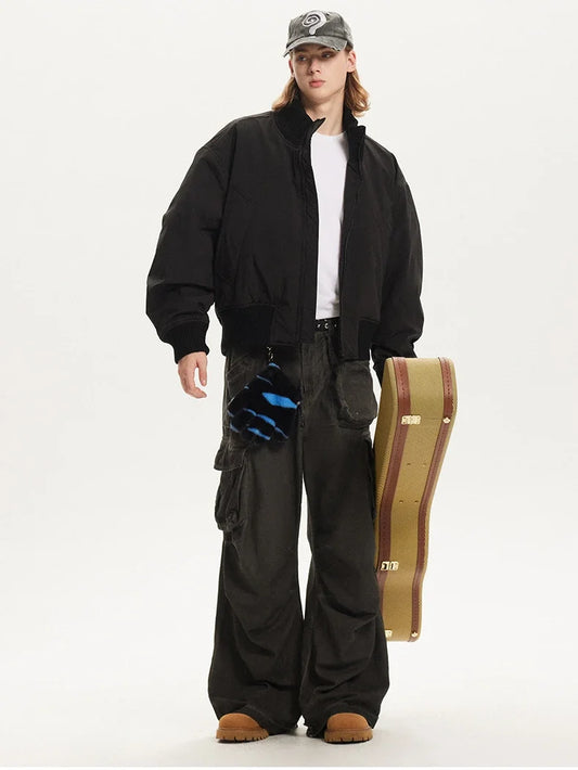 Extreme American High Neck Silhouette Padded