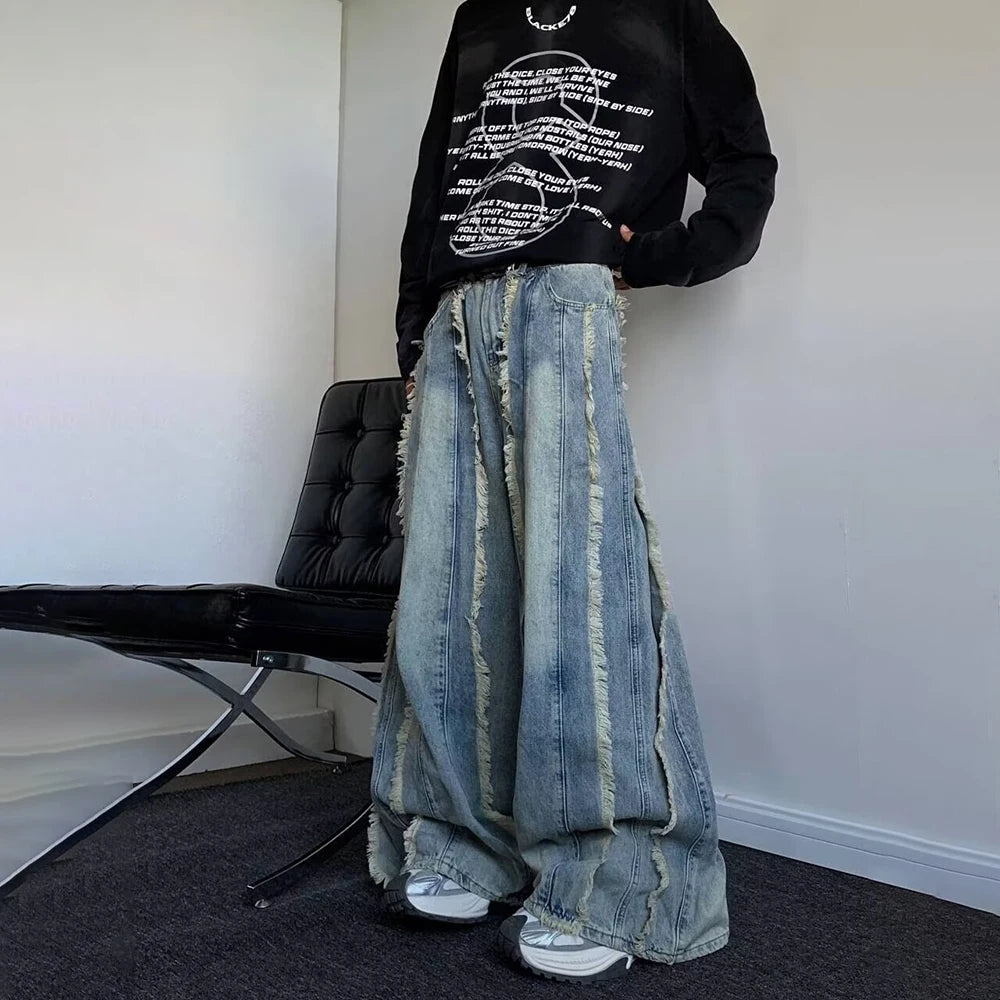 Vintage Hawaiian Denim Wide Leg Jeans