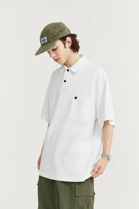 Classic Heavyweight Pique Polo T-shirt
