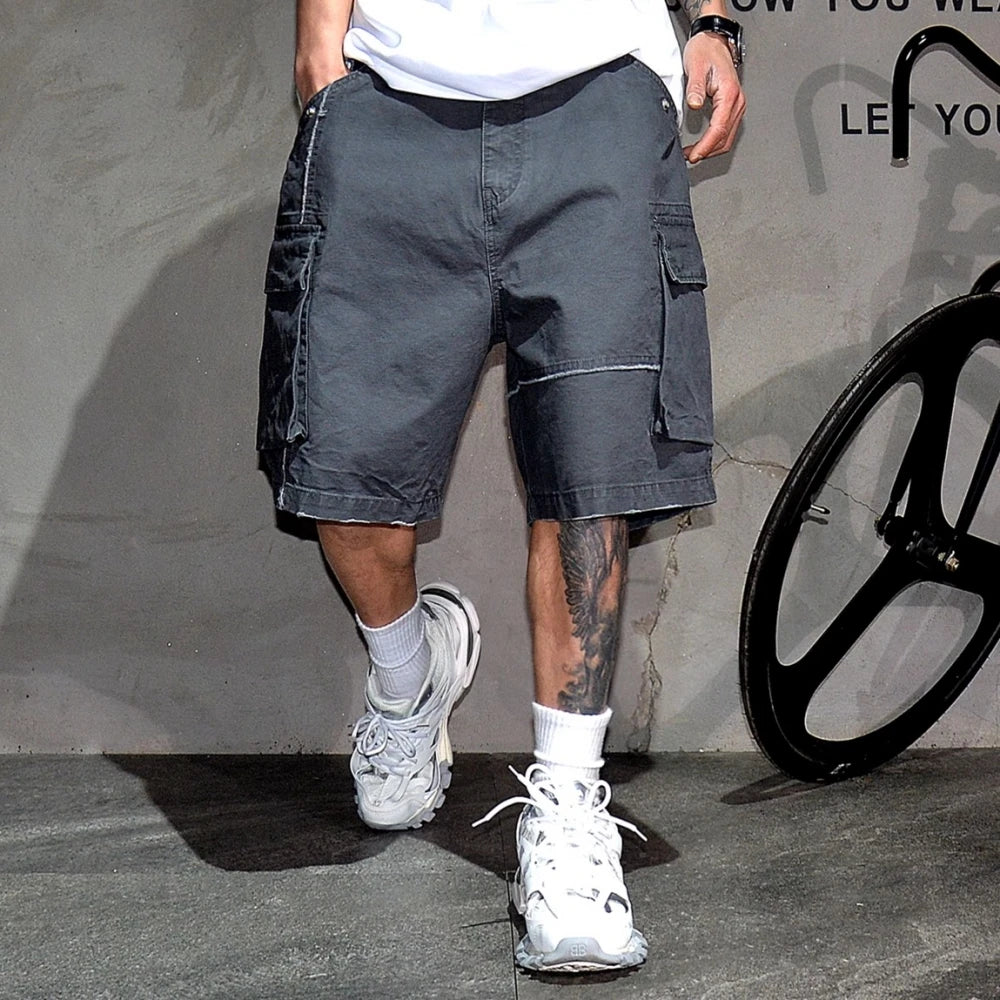 Oversized Baggy Cargo Shorts