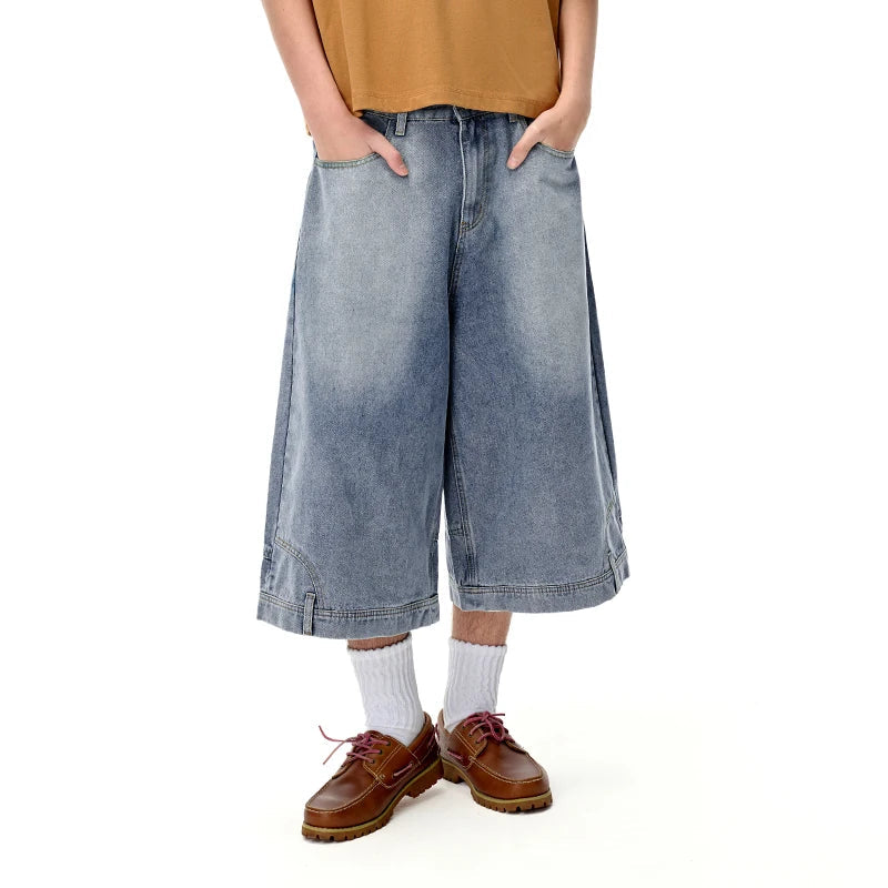 Denim Shorts Trendy Straight