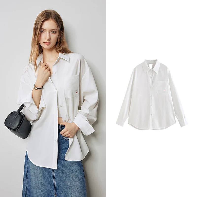 Versatile Twist Design Blouse Shirt