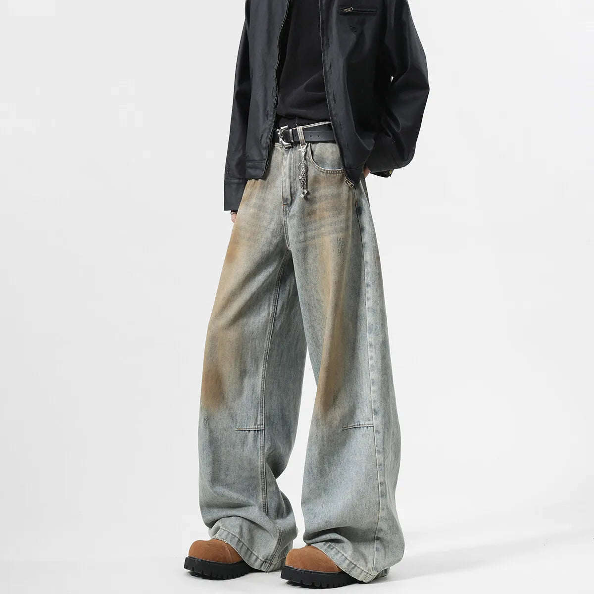 Novel Loose Fit Denim Jeans
