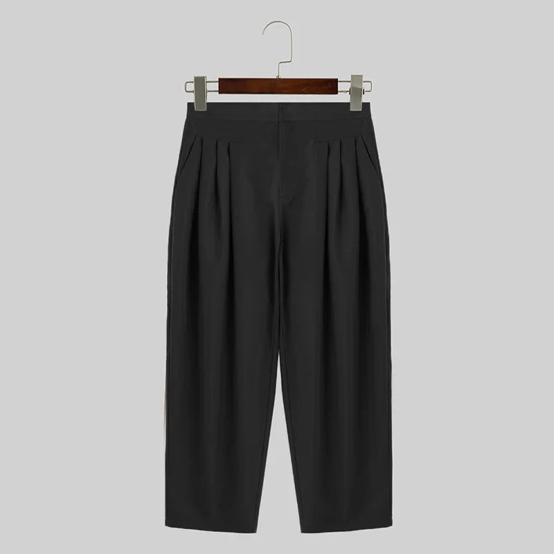 Solid Color Loose Joggers Casual Pants