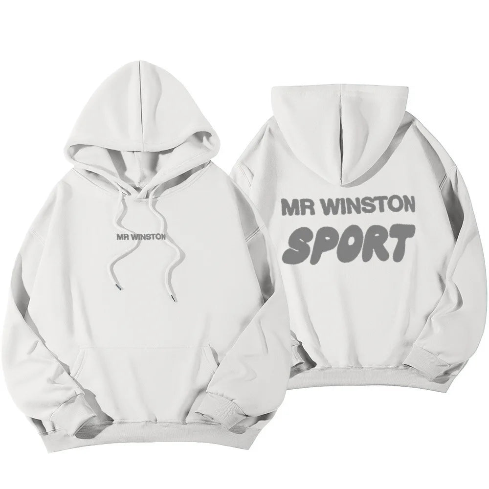 Chamois Leather Oversize Hooded Sweatshirt